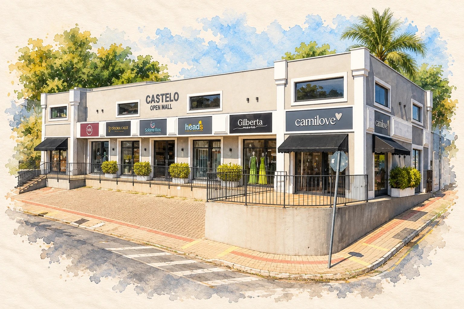 Aquarela do Castelo Open Mall